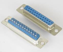 D-SUB Female 25 Pin Dual Row Solder Type